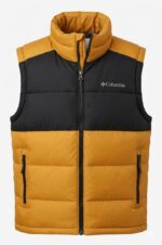 Chaleco Tecnología Puff Columbia Hombre Amarillo con Negro - Imagen 4