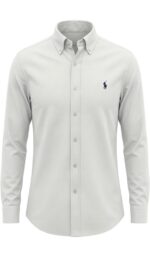 Camisa Ralph Lauren Slim Fit Caballero Blanco - Imagen 4