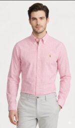 Camisa Ralph Lauren Caballero Rosa
