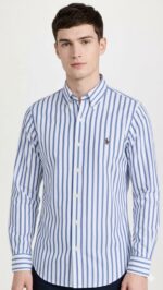 Camisa Ralph Lauren Slim Fit Caballero de rayas