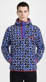 Polera Columbia Caballero Azul con Diseño