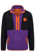 Casaca Columbia Caballero Negra con Morado - Imagen 3