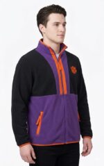 Casaca Columbia Caballero Negra con Morado - Imagen 2
