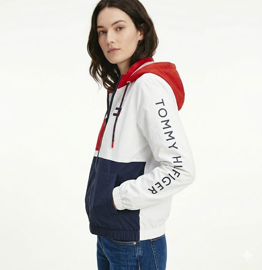 Casaca Tommy Hilfiger Dama Blanca - Imagen 3