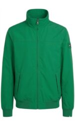 Casaca Impermeable Tommy Hilfiger Caballero Verde - Imagen 4