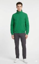 Casaca Impermeable Tommy Hilfiger Caballero Verde - Imagen 3