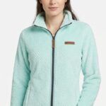 Casaca polar Columbia Turquesa Dama