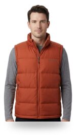 Chaleco Tecnología Puff Columbia Hombre Naranja