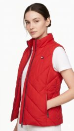 Chaleco Tommy Hilfiger Dama Rojo - Imagen 3