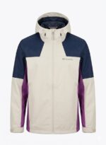 Casaca Columbia Impermeable Caballero Crema - Imagen 3