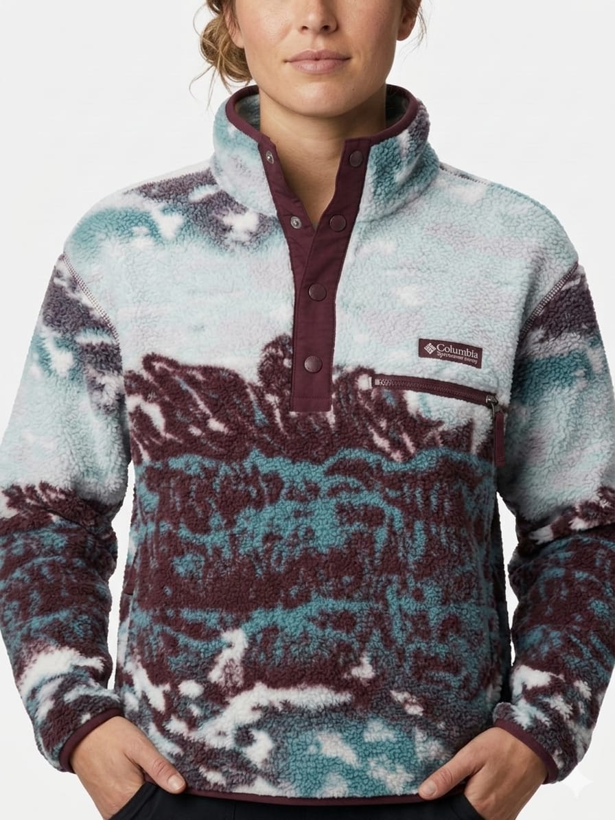 polera-columbia-color-natural-mujer-frente Polera Columbia de Dama - Imagen 1