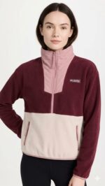 Polera Columbia Dama Guinda