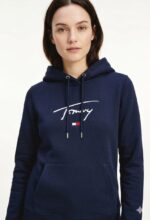 Polera Tommy Hilfiger Dama Azul