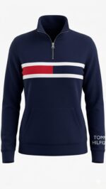 Polera Tommy Hilfiger Dama Azul - Imagen 3
