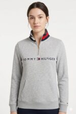 Polera Tommy Hilfiger Dama Gris