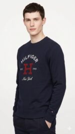 Polera Tommy Hilfiger Caballero Azul - Imagen 2