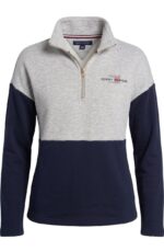 Casaca Tommy Hilfiger Dama Gris y Azul - Imagen 3