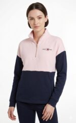 Casaca Tommy Hilfiger Dama Rosa y Azul