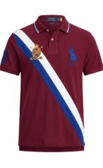Polo Camisero Ralph Lauren Caballero Vino - Imagen 3