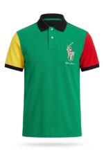 Polo Camisero Ralph Lauren Caballero Verde - Imagen 3