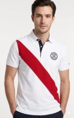 Polo Camisero Tommy Hilfiger Caballero Blanco