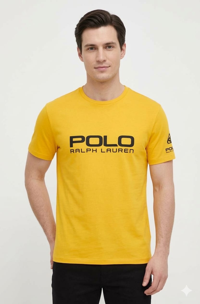 polo-ralph-lauren-Amarillo-hombre-frente Polo Ralph Lauren Caballero - Imagen 1