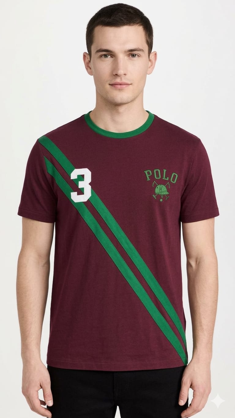 polo-ralph-lauren-cottom-rojo-hombre-frente Polo Ralph Lauren de caballero - Imagen 1