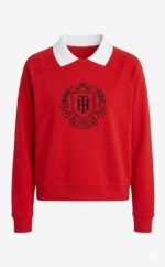 Chompa Tommy Hilfiger Dama Rojo - Imagen 3