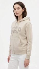 Polera GAP Dama Blanca Crema - Imagen 2