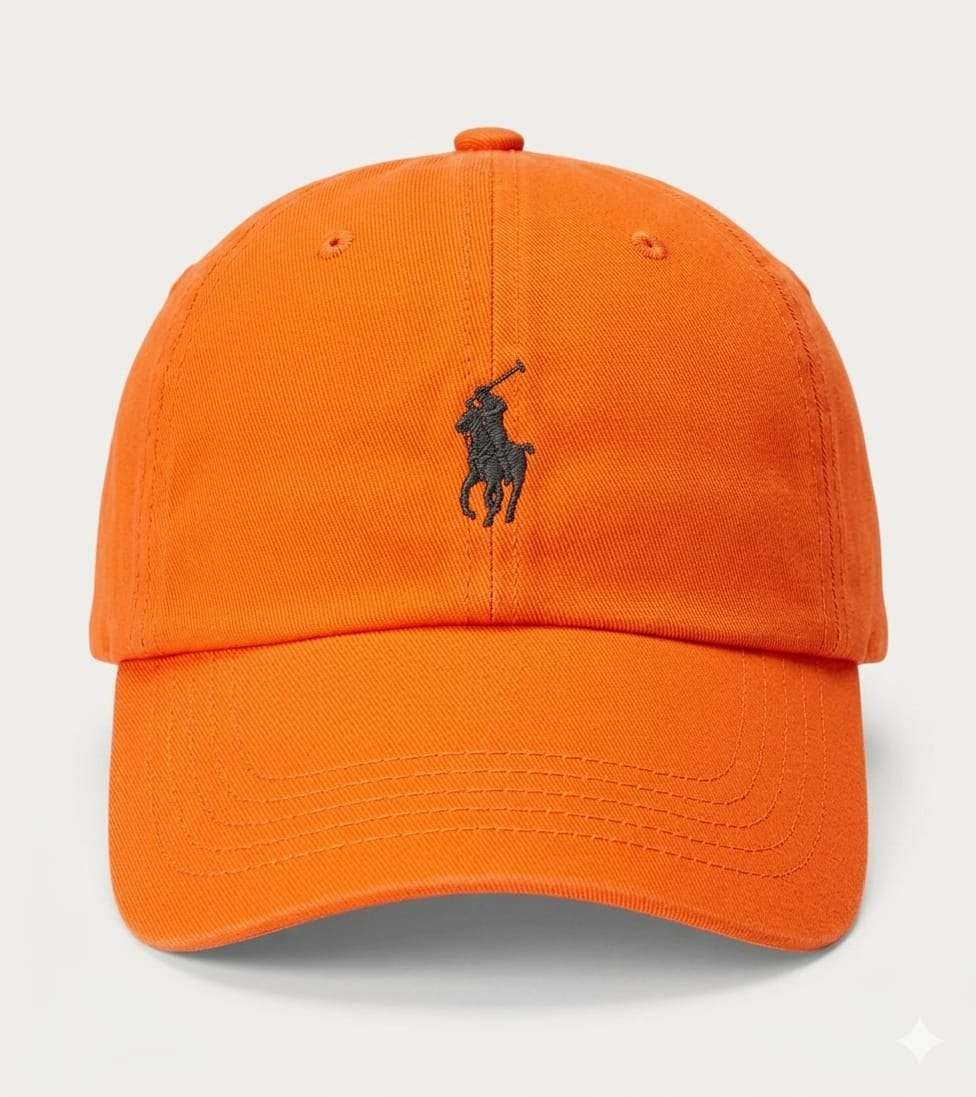 gorra-ralph-lauren-naranja-caballo-marron Gorra Ralph Lauren - Imagen 1