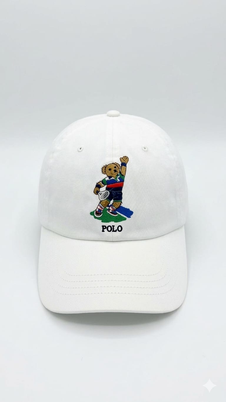 gorra-ralph-lauren-osito-blanco Gorra Ralph Lauren Osito - Imagen 1