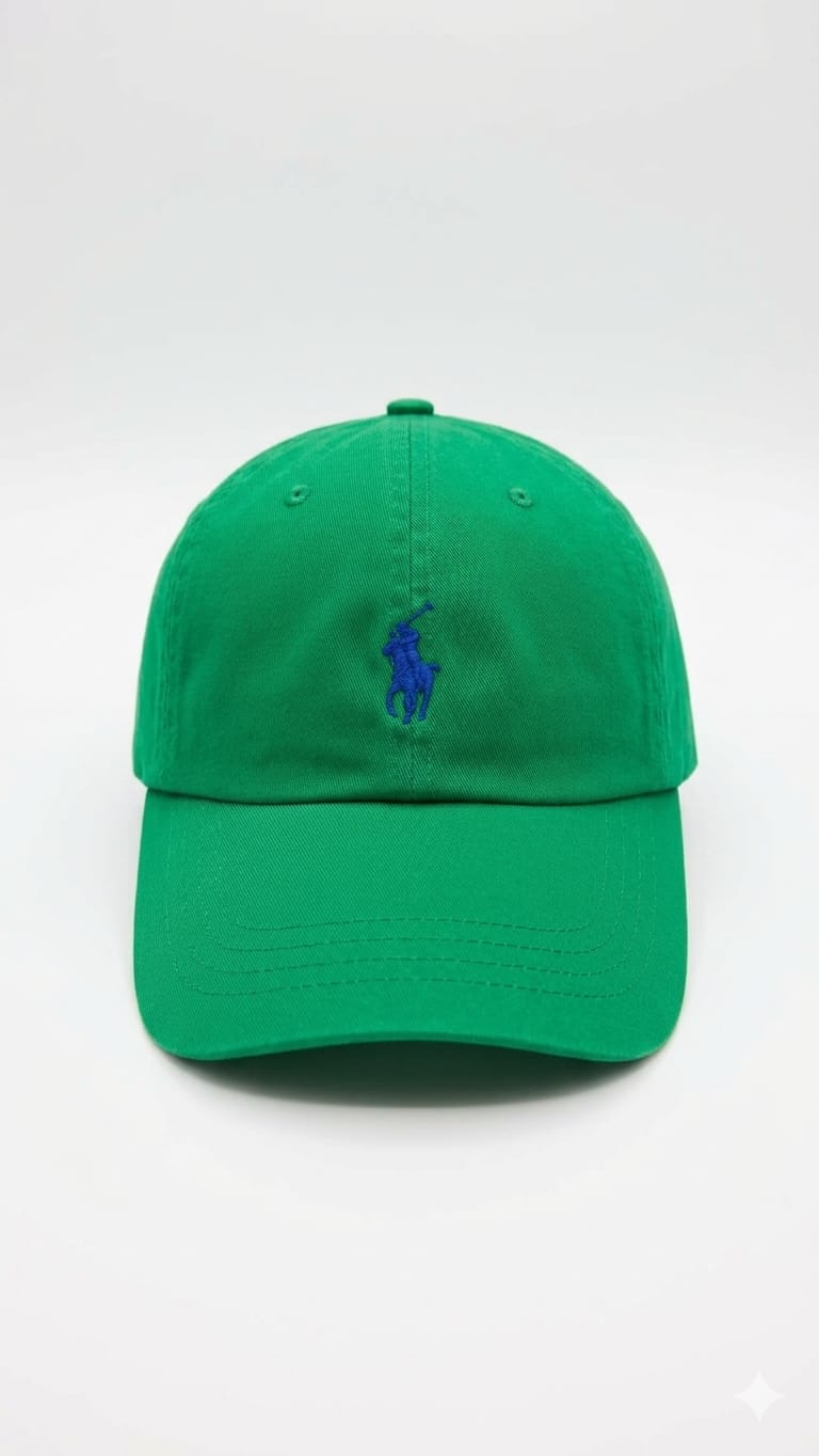 gorra-ralph-lauren-verde-caballo-azul Gorra Ralph Lauren - Imagen 1