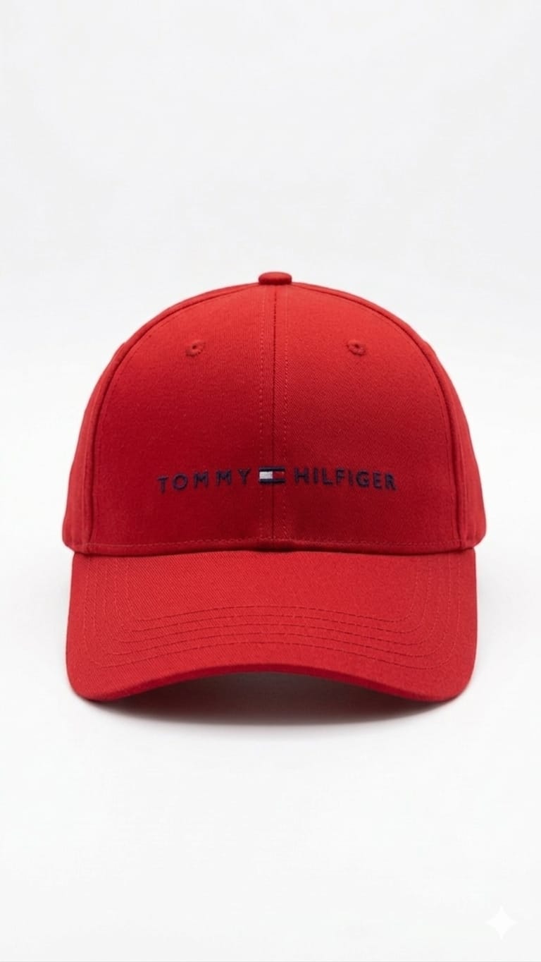 gorra-tommy-hilfiger-roja-letras Gorra Tommy Hilfiger - Imagen 1