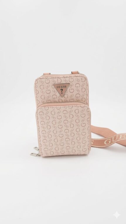 Portacelular Guess Dama Rosa