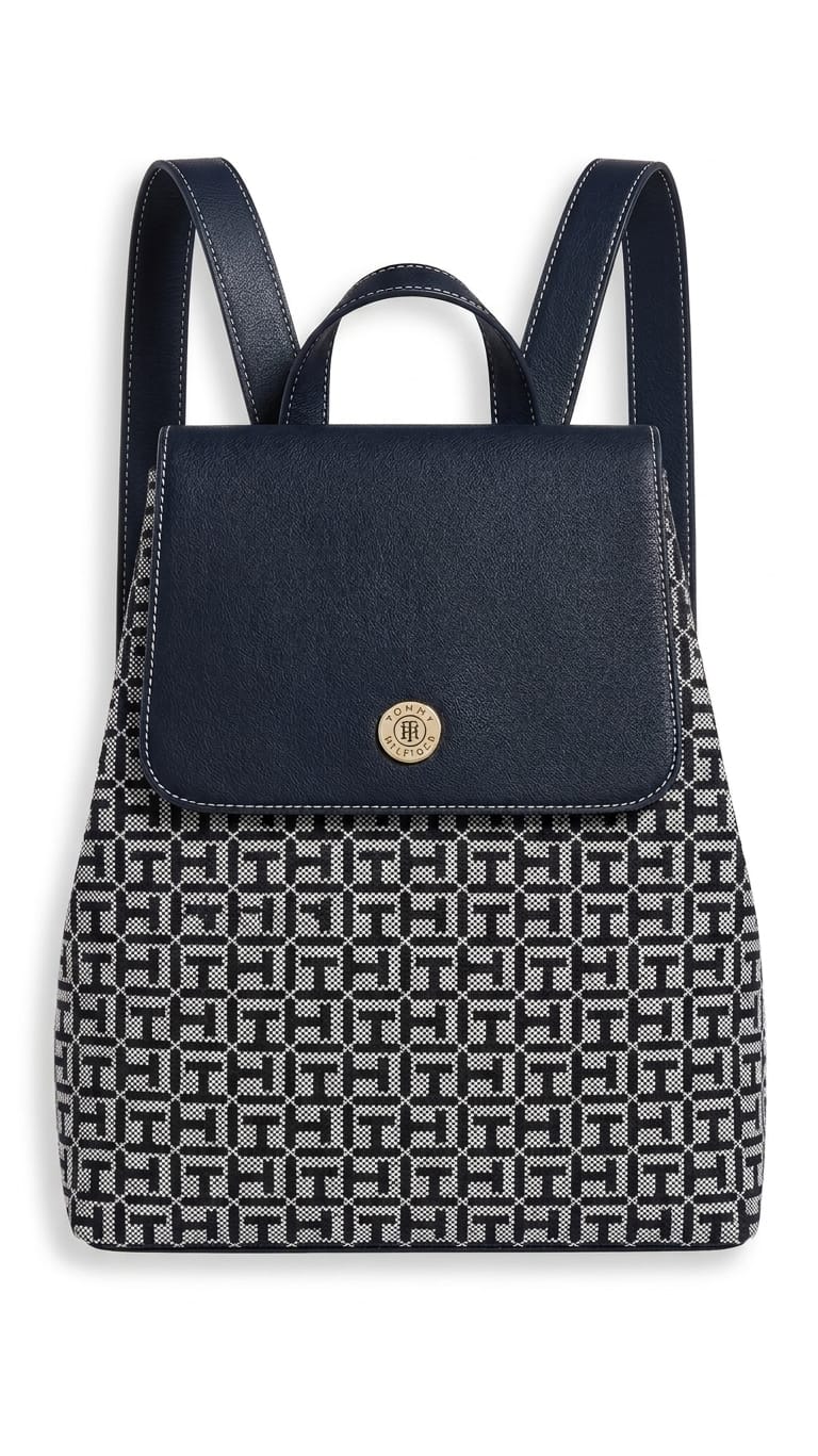 WhatsApp Image 2026-05-24 at 10.52.34 PM (11) Mochila Tommy Hilfiger Mujer Azul Marino - Imagen 1