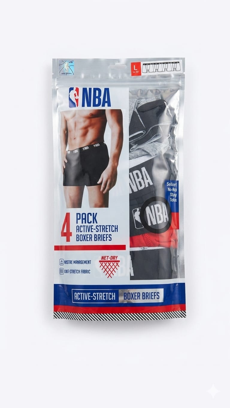 WhatsApp Image 2026-05-24 at 10.52.34 PM (16) Boxers NBA Hombre Pack de 4 Stretch - Imagen 1