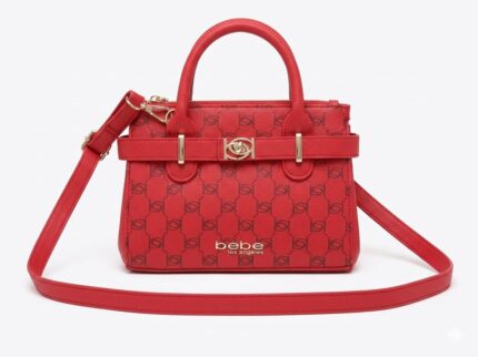 Bolso Bebe Los Angeles Rojo Satchel