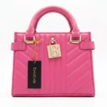 Bolso Bebe Rosa Fucsia Acolchado