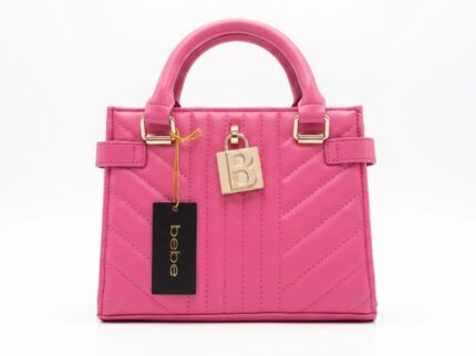 Bolso Bebe Rosa Fucsia Acolchado