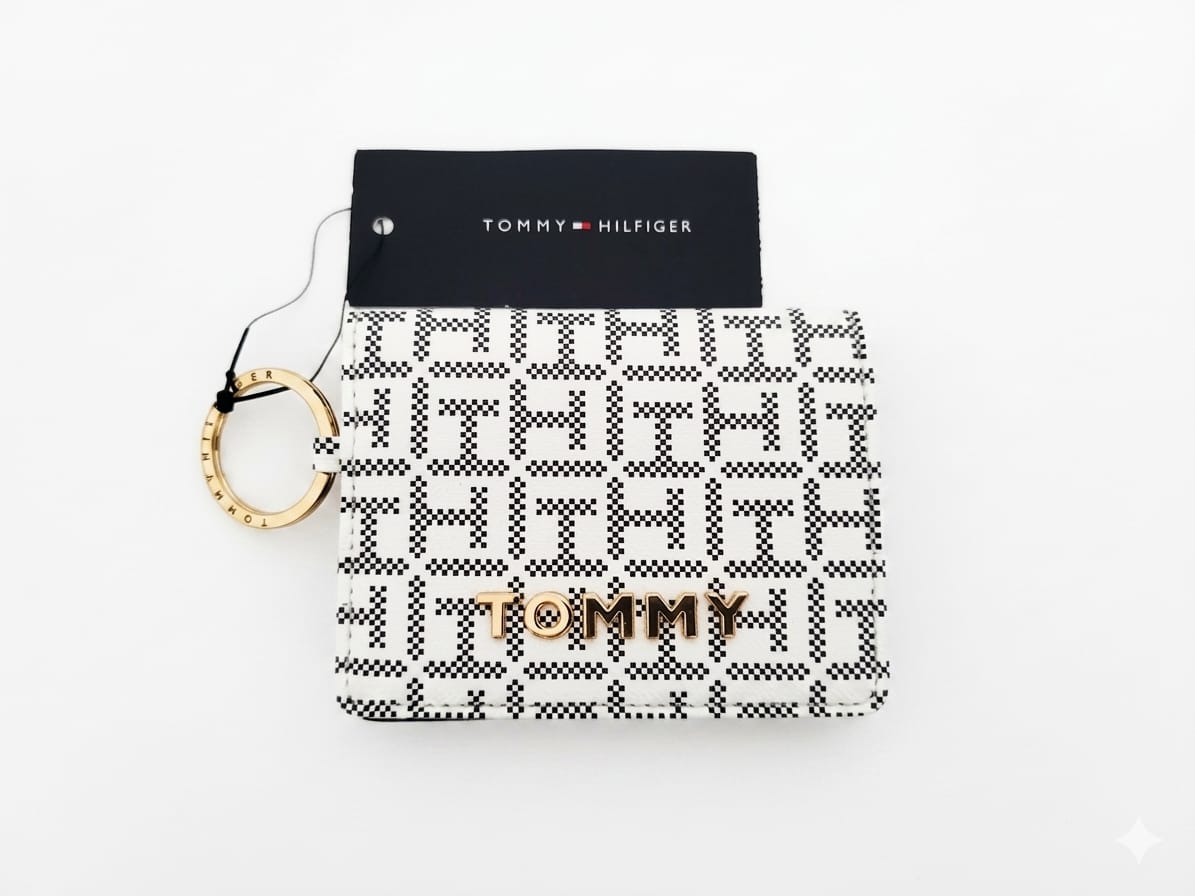 WhatsApp Image 2026-05-24 at 2.53.20 PM (3) Tarjetero Tommy Hilfiger Blanco - Imagen 1