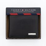 Billetera Tommy Hilfiger Men's Leather Billfold with Coin Purse & Valet