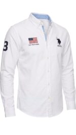 Camisa US Polo Caballero Manga Larga - Imagen 2