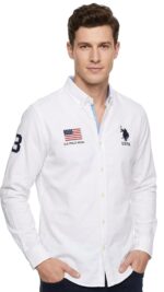 Camisa US Polo Caballero Manga Larga