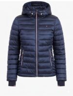 Casaca Tommy Hilfiger Packable High Shine Puffer Azul - Imagen 5