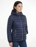 Casaca Tommy Hilfiger Packable High Shine Puffer Azul - Imagen 2