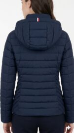 Casaca Tommy Hilfiger Packable Down High Shine Puffer Azul - Imagen 4