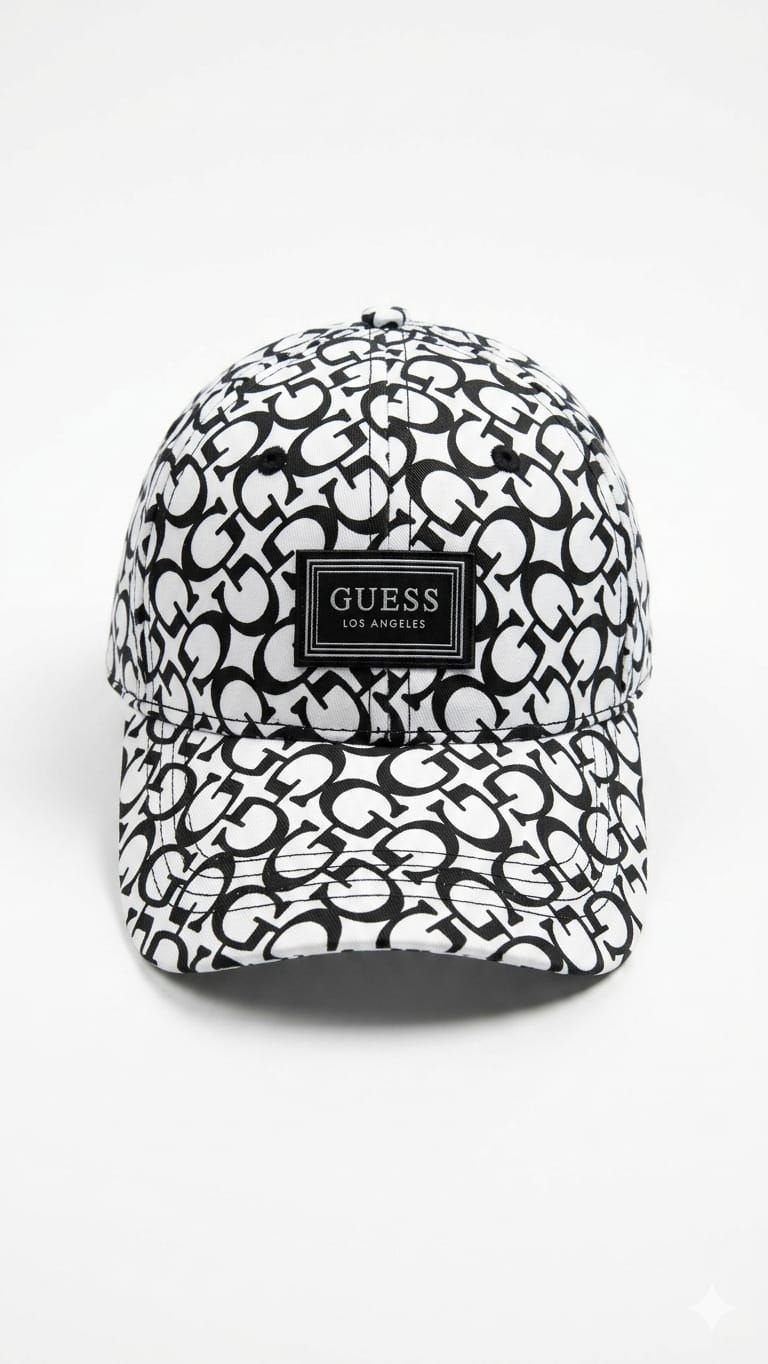 gorra-guess-monograma-blanco Gorra Guess Monograma - Imagen 1