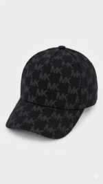 Gorra Michael Kors Negra Monograma - Imagen 2