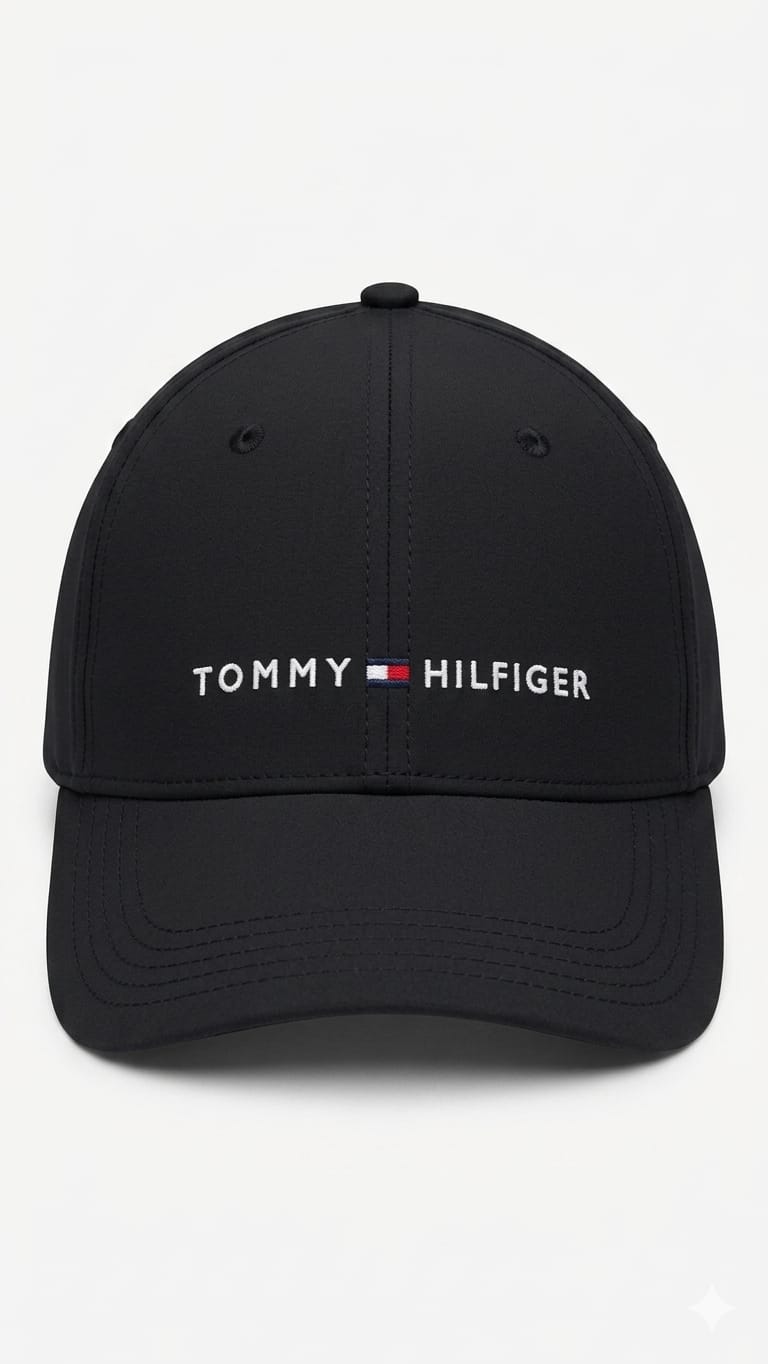 gorra-tommy-hilfiger-negra-logo-letras Gorra Tommy Hilfiger Negra - Imagen 1