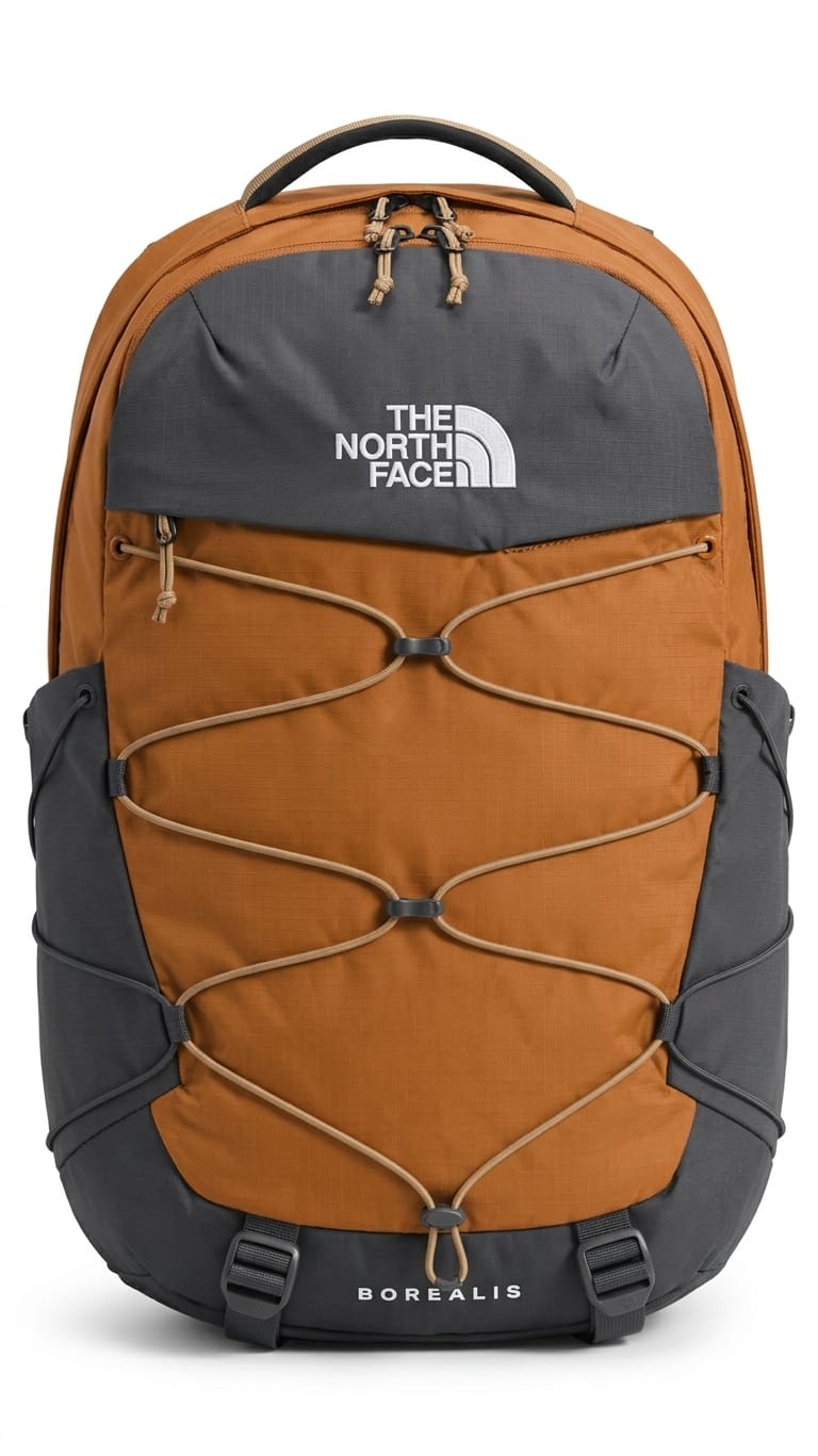 mochila-the-north-face-borealis-marron-gris Mochila The North Face Borealis Marron Gris - Imagen 1